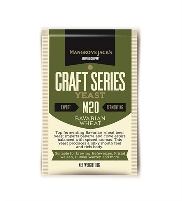 Пивные дрожжи Mangrove Jack's Bavarian Wheat Yeast M20 - фото 6500