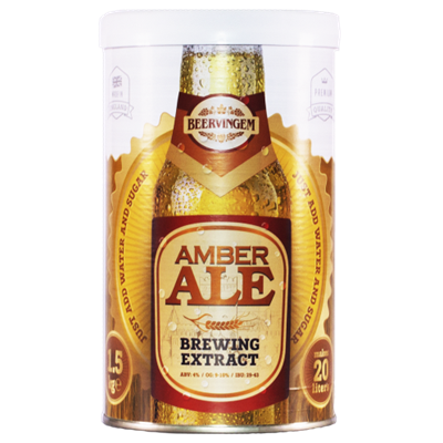 Солодовый экстракт Beervingem "Amber ale", 1,5 кг - фото 7222