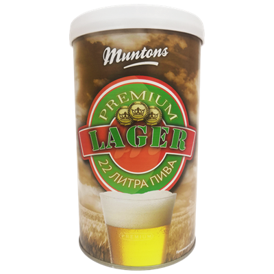 Солодовый экстракт Muntons "Lager", 1,5 кг - фото 7652